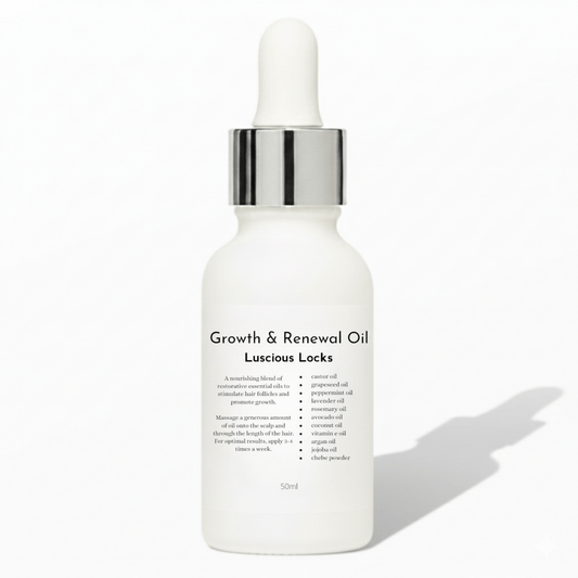 Growth and Renewal Oil - Luscious Locks co